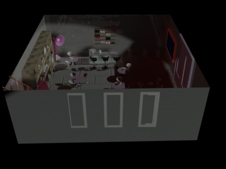 3 ds max pastane amatör çalışmam