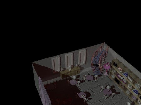 3 ds max pastane amatör çalışmam