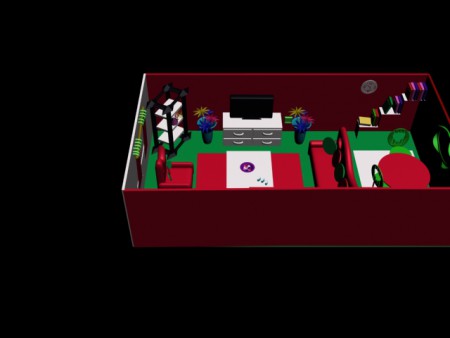 3 ds max salon amatör çalışmam