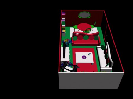 3 ds max salon amatör çalışmam